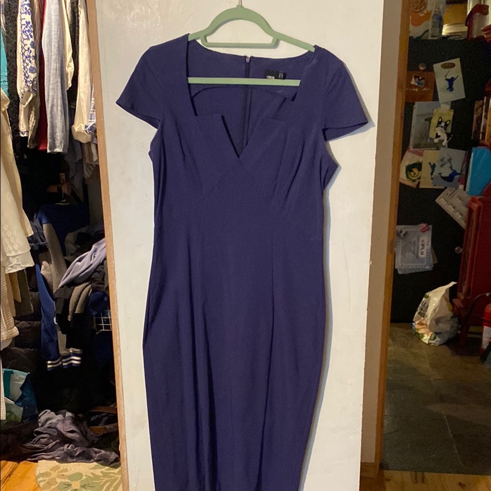 ASOS Bodycon Elegant Purple Women's Dress 12 NWOT